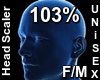 Unisex Head Size 103%