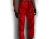 Red Velvet Pants