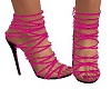 LG-Hot Pink Strap Heels
