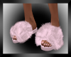 Pink Fuzzy Slippers