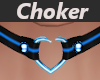 Choker Black/Lt. Blue