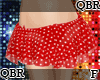 QBR|Mini Skirt|R Dots