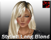 Stylish Long Blond Hair