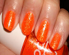 Orange Glitter Lush