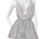 silver cocktail dress
