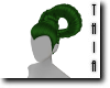 Emerald Mulan Hair