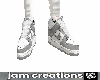 J| cp grey white dunk  M