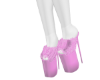 pink mink heels