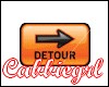 Detour Sign