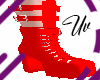 Red Industrial Boots