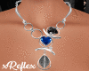 Silver Blue necklaces