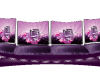 Purple Delights Couch