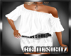 [BGD]Belted WHite Dress