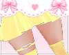 sexy yellow skirt♡