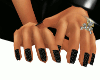 Small hands/black nails