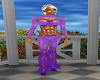 purple net outfit