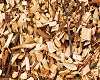 wood chip pile