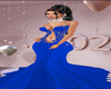 BLUE IRIS GOWN