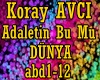 Adaletin Bu Mu Dunya
