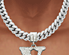 Iced Vlone Necklace .
