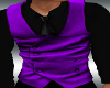 Purple Suit Vest
