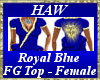Royal Blue FG Top