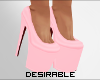 D| Pink Heels