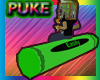 PUKE Green Crayon Bench