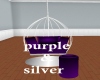 Purple and Silver