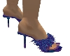 LL-Blue Boudoir Heels