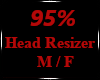 95% Head Resizer M/F