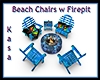 Beach Chairs w Firepit