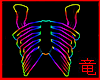 [竜]Neon Rib Vest