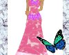 pink Butterfly gown