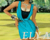 [Ely] turquese Dress