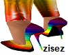 !z!Pride PVC Sexy Heels
