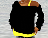 Sweater Black Yellow