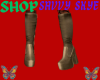 Holiday Gold Boots