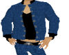 dark blue jeans jacket