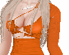 Orange Dress M