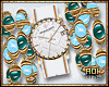 👠 Irina Watch Bangles