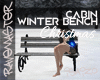 [S4] Cabin Winter Bench
