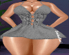 Dress ros gris
