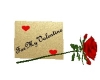 Valentine Rose & Card