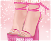 $K Hot Pink Heels