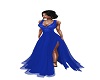 Blue gown with sparkle t