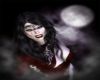 vamp girl with moon