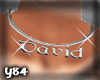 Y84. Necklace DAVID F