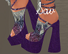 Purple/Silver Chunkies