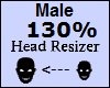 [L] Head Scaler 130%